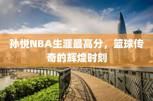 孙悦nba最高分