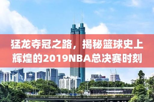 猛龙夺冠之路，揭秘篮球史上辉煌的2019NBA总决赛时刻