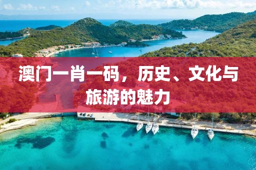 澳门一肖一码，历史、文化与旅游的魅力