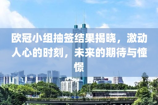 欧冠小组抽签结果揭晓，激动人心的时刻，未来的期待与憧憬