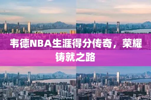 韦德nba总得分