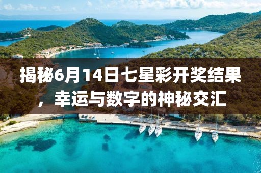 揭秘6月14日七星彩开奖结果，幸运与数字的神秘交汇