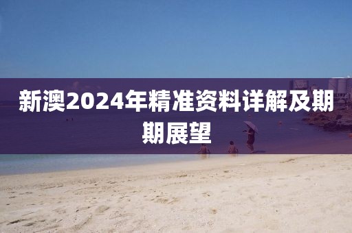 新澳2024年精准资料详解及期期展望