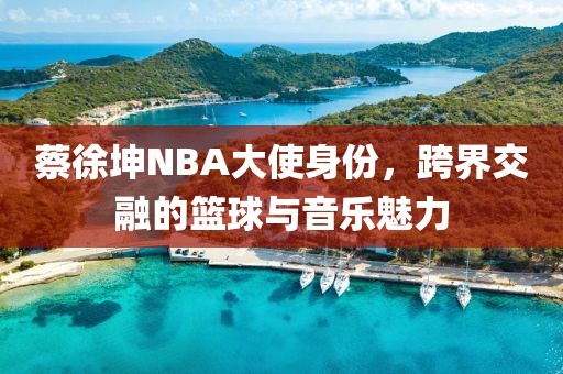 蔡徐坤NBA大使身份，跨界交融的篮球与音乐魅力