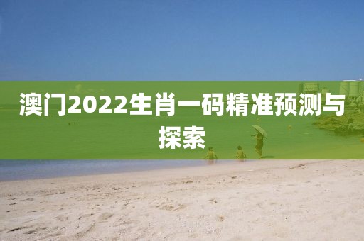 澳门2022一肖一码100准确